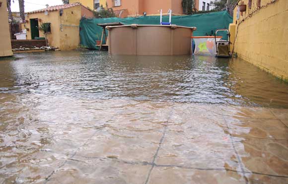 Las fuertes lluvias provocaron numerosas incidencias y un reguero de da&ntilde;os en muchas poblaciones de la comarca

Foto: Fotos Vanessa Perez-Erasmo Fenoy