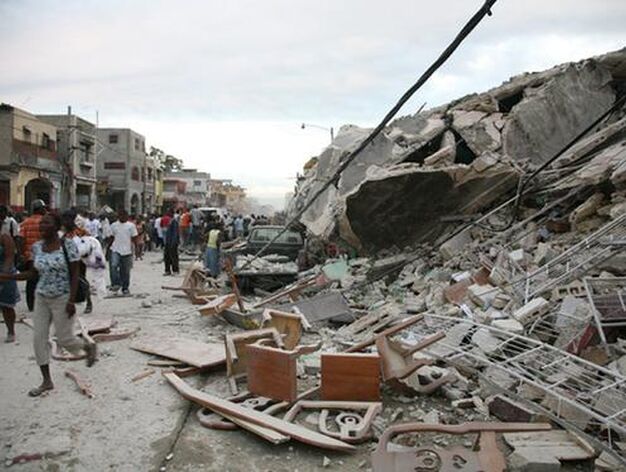 El pa&iacute;s m&aacute;s pobre de todo el continente americano sufre un terremoto devastador.