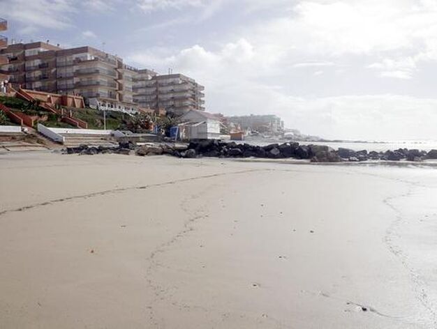 Estado de la playa de Matalasca&ntilde;as.

Foto: Bego&ntilde;a Mora
