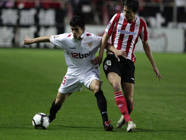 El Sevilla no pasa del empate en casa ante el Athletic de Bilbao. / Antonio Pizarro