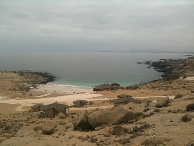 Playa Virgen, considerada por muchos la mejor playa de Chile. &iquest;Qui&egrave;n dijo que en el desierto no hay nada?

Foto: E. F. A.