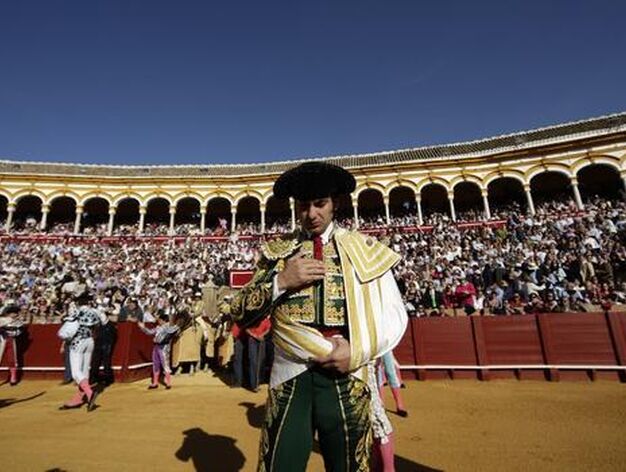 Morante de la Puebla, el triunfador de la jornada.

Foto: Antonio Pizarro