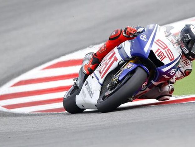 Jorge Lorenzo, en el Gran Premio de San Marino.

Foto: Reuters