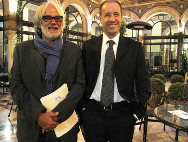 Icilio Disperati, director de APT Lucca, y Moreno Bruni, asesor del Ayuntamiento de Lucca.

Foto: Victoria Ram&iacute;rez