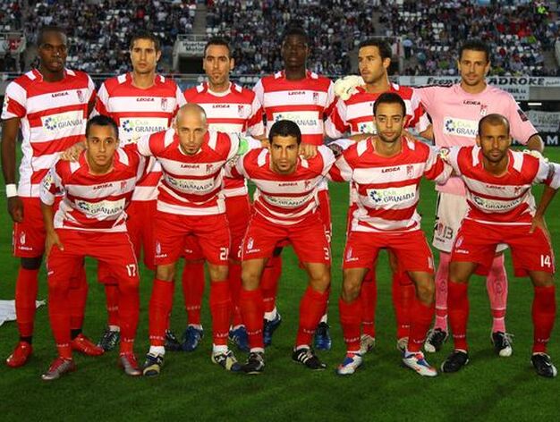 Jugadores del Granada CF.

Foto: P.Mendez