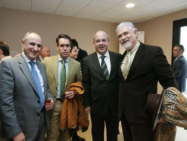 Francisco Romero, Rafael Navas, Javier S&aacute;nchez Rojas y Antonio S&aacute;nchez Mej&iacute;as.

Foto: Pascual