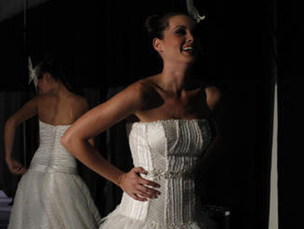 Pasarela de trajes de novia de 'Novias Victorioso'.

Foto: Antonio Pizarro