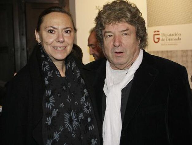 Junto a Laura Garc&iacute;a Lorca, en 2010. / Miguel Rodr&iacute;guez