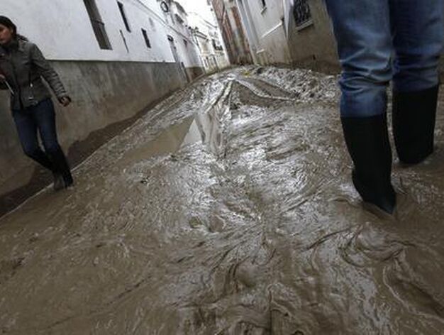 Consecuencias de la segunda inundaci&oacute;n de &Eacute;cija durante el mes de diciembre.

Foto: Antonio Pizarro