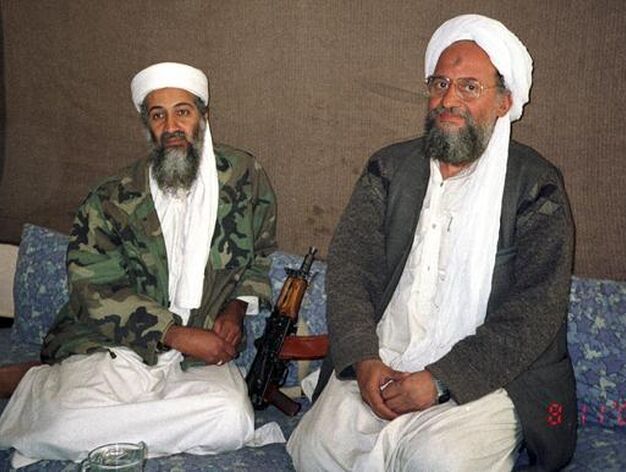Ben Laden junto a su mano derecha Al Zawahiri.

Foto: AFP/Reuters/EFE