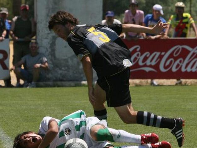 El C&oacute;rdoba juvenil cae eliminado en los cuartos de final de la Copa del Rey ante el Espanyol. / Jos&eacute; Mart&iacute;nez