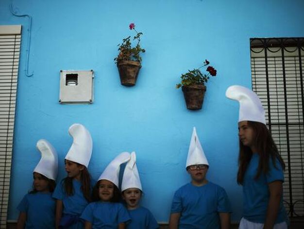 Comienza la promoci&oacute;n de la pel&iacute;cula 'Los pitufos 3D'. 

Foto: Jon Nazca / Reuters