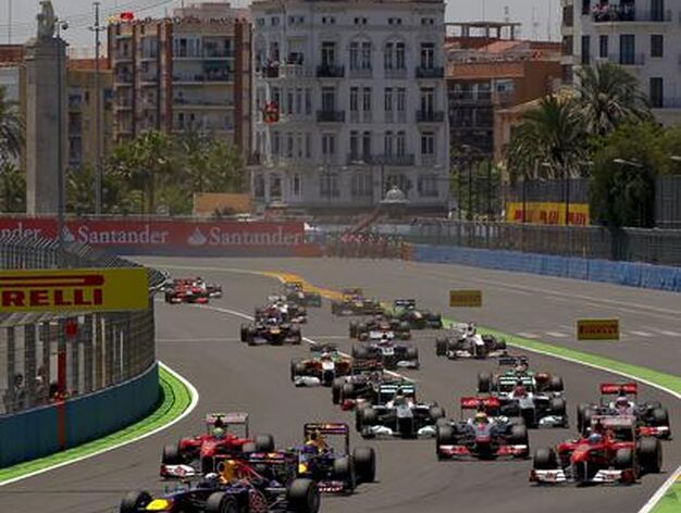 El Gran Premio de Europa.

Foto: EFE