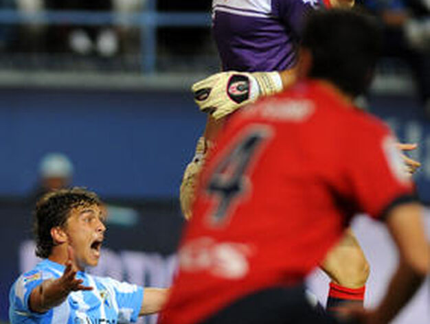 El gol de Juanmi puso las tablas a un partido donde el M&aacute;laga lo hizo y deshizo todo. 

Foto: AFP