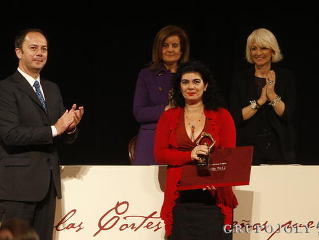 Entrega de los premios Cortes de C&aacute;diz 2012. 

Foto: Jose Braza