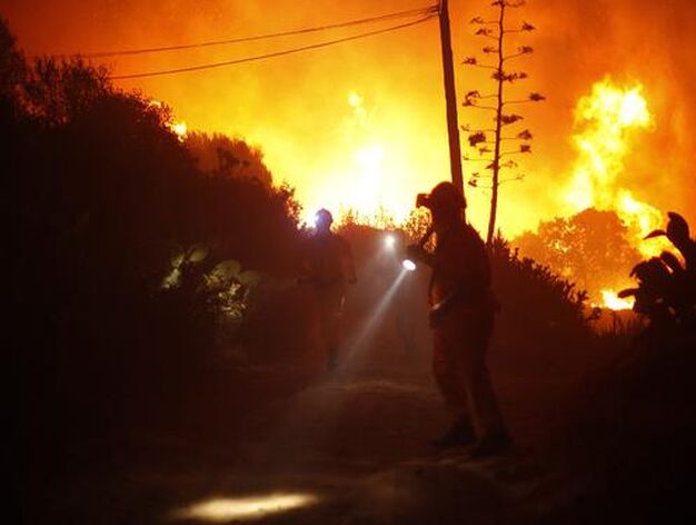 Im&aacute;genes del incendio de la Costa del Sol

Foto: EFE/ Reuters/ Lectores