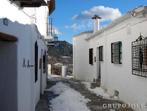 Las im&aacute;genes de la nieve en Granada
