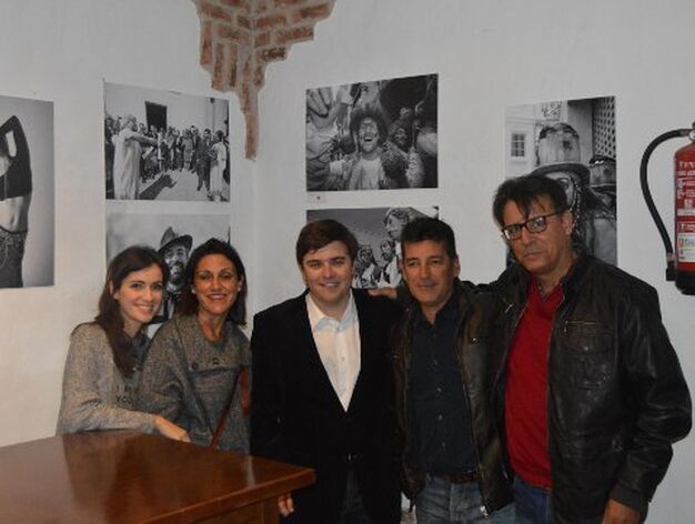 Julia Rivas, Emi Abad, Javier Caravaca, Carlos P&eacute;rez y Antonio Arroyo Navarro.

Foto: Ignacio Casas de Ciria