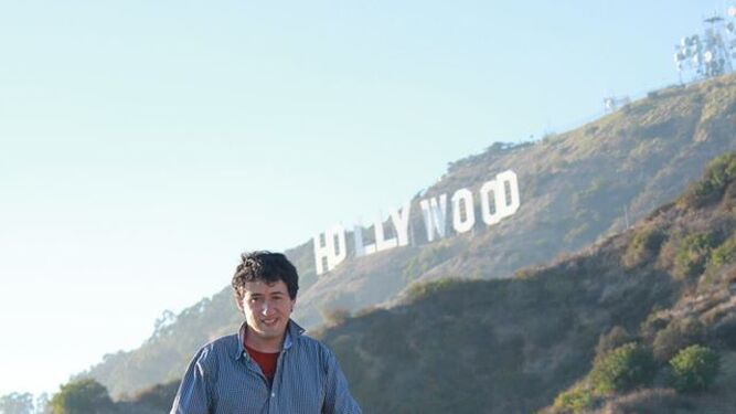 El realizador granadino, en Hollywood.