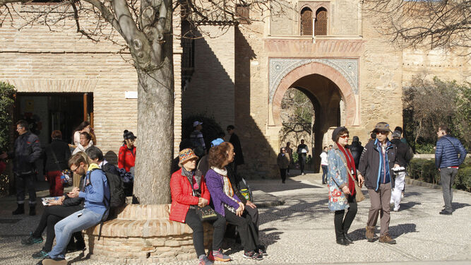 Los Palacios Nazaríes reciben 300 visitas cada media hora.