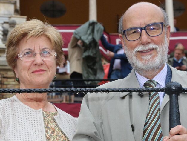 Bernardo Bueno y Lourdes Garnica.