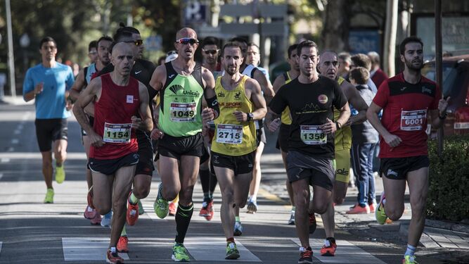 Imagen de la última Media Maratón disputada el pasado mes de noviembre.