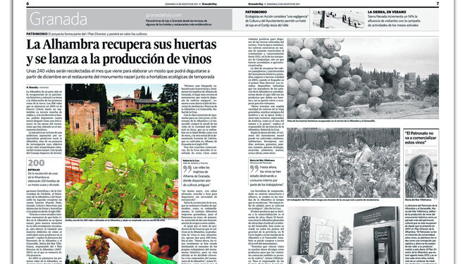 El Patronato pleiteó con Cervezas Alhambra por la marca para el vino