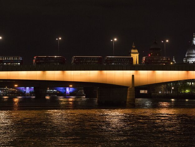 El incidente en el puente de Londres, en im&aacute;genes