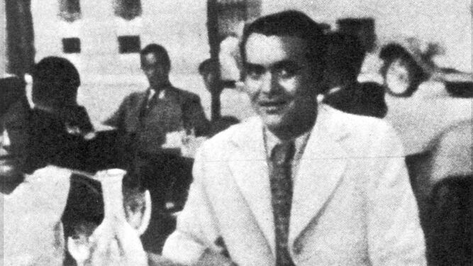 Última foto de Lorca con vida, en Madrid en 1936.