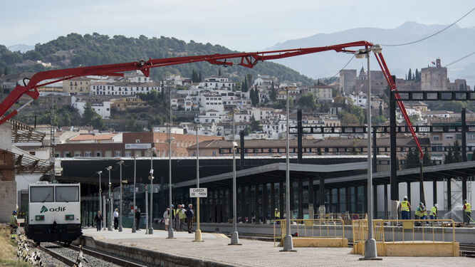 27 días para poner fin a una larga década de obras del AVE a Granada