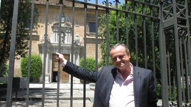 Ignacio Nogueras es el presidente de Vox Granada, formación personada como acusación en el caso Serrallo.