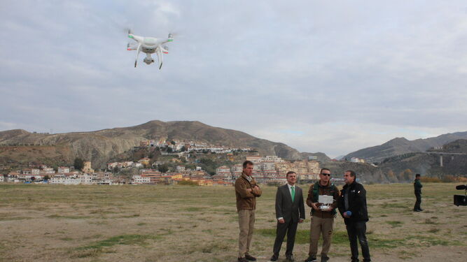 Los drones ofrecen una imagen nítida y en directo del lugar en el que se encuentran sobrevolando.