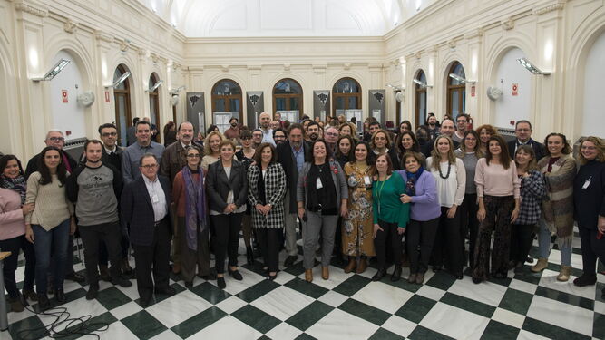 El acto de constitución de la Red Andaluza de Investigación en Drogodependencia y Adicciones se celebró ayer.