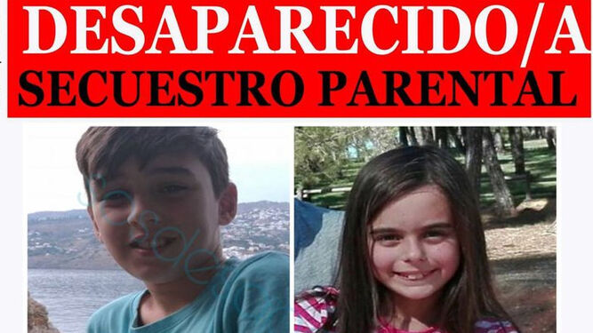 Foto facilitada de los dos menores desaparecidos.