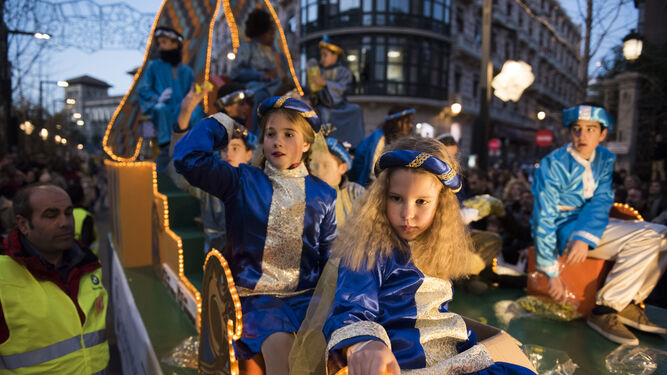 Im&aacute;genes de la Cabalgata de Reyes Magos en Granada