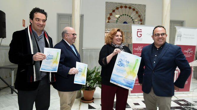 El concurso internacional fue presentado ayer en el Palacio de los Condes de Gabia.