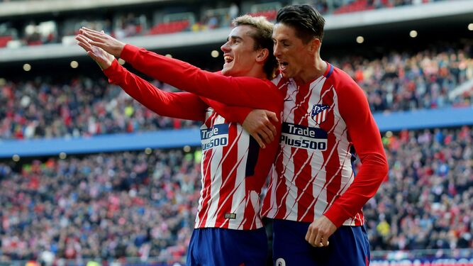 Griezmann y Fernando Torres