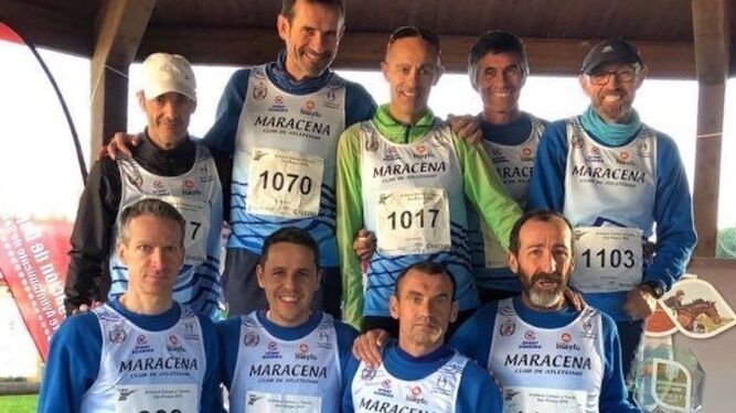 El Atletismo Maracena celebra su 'cumple' con seis medallas
