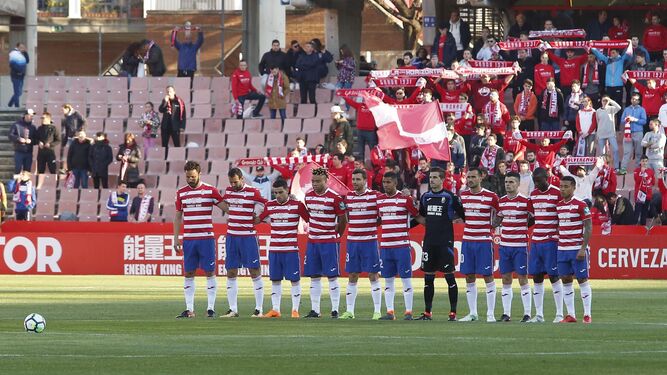 El Granada se mostró como un equipo solidario y con las ideas claras pese al esfuerzo rival.