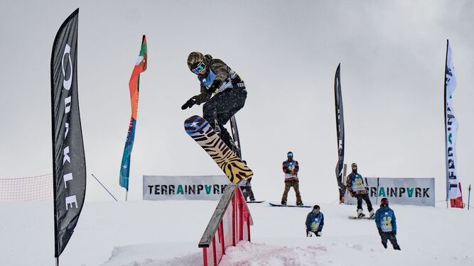 Snowboard  Josito Aragón, a por la Copa de Europa de Laax
