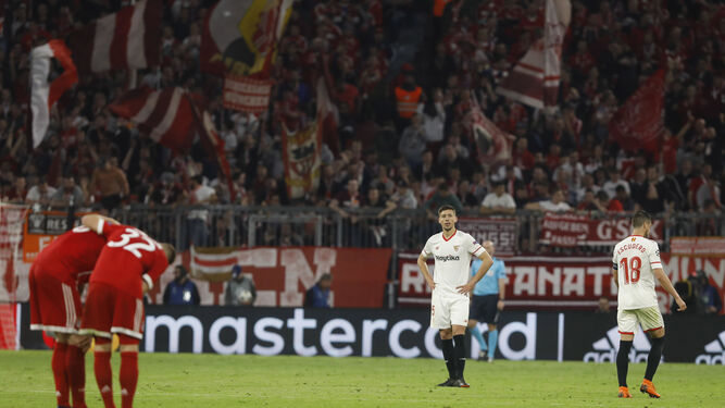El Bayern M&uacute;nich-Sevilla FC, en im&aacute;genes