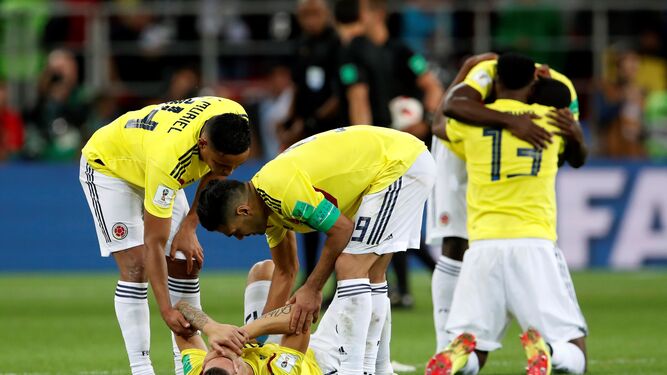 Los lanzamientos de penaltis del Colombia-Inglaterra