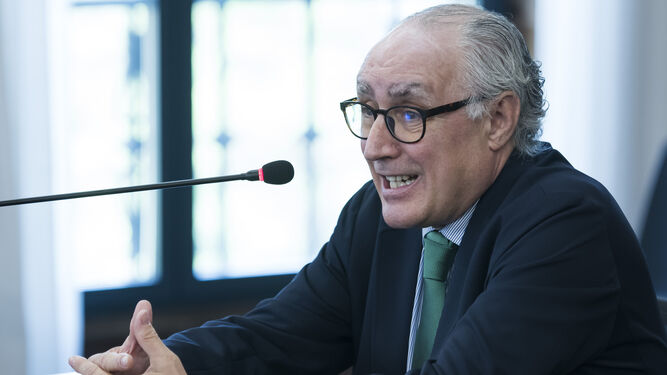El expresidente del Parlamento Andaluz Javier Torres Vela