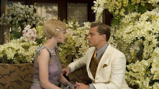 Carey Mulligan y Leonardo DiCaprio en 'El Gran Gatsby' (2013).
