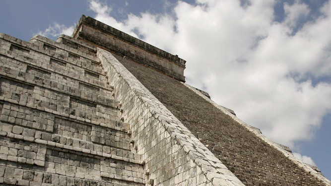 Pirámide Chichen Itzá, en México.