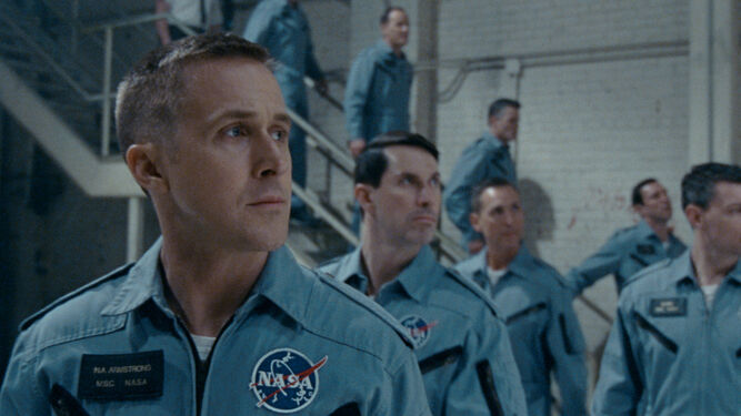 Ryan Gosling encarna al astronauta Neil Armstrong en 'First Man'.