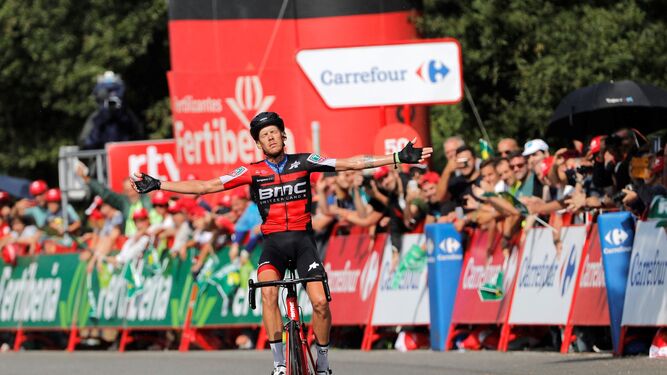 Alessandro de Marchi se impone vencedor en la undécima etapa de la Vuelta.
