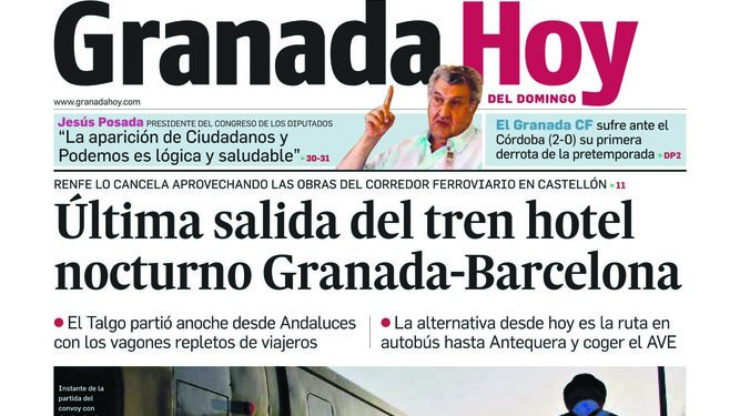 Las portadas m&aacute;s importantes de los 15 a&ntilde;os de historia de 'Granada Hoy'