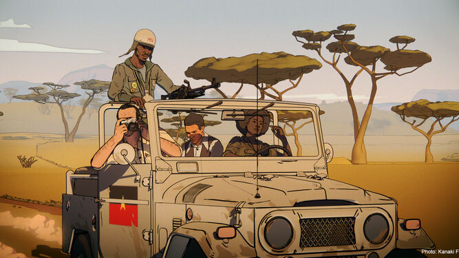 'Un día más con vida' se adentra en la guerra de independencia de Angola en 1975.