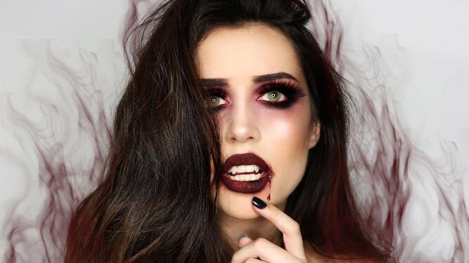 Maquillaje de vampiresa, de @anabel.mua